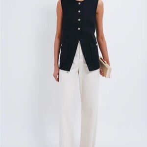 Tuckernuck Black Tweed Sonja Top